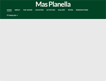 Tablet Screenshot of masplanella.com
